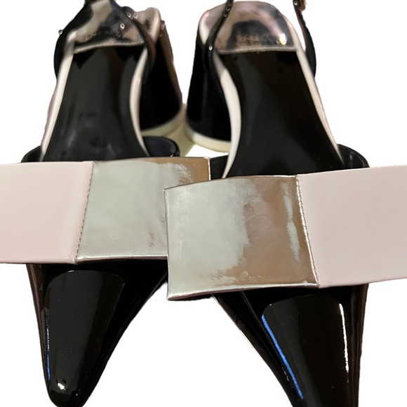 Jeffrey Campbell black & white Wedge shoes - Picture 3 of 4